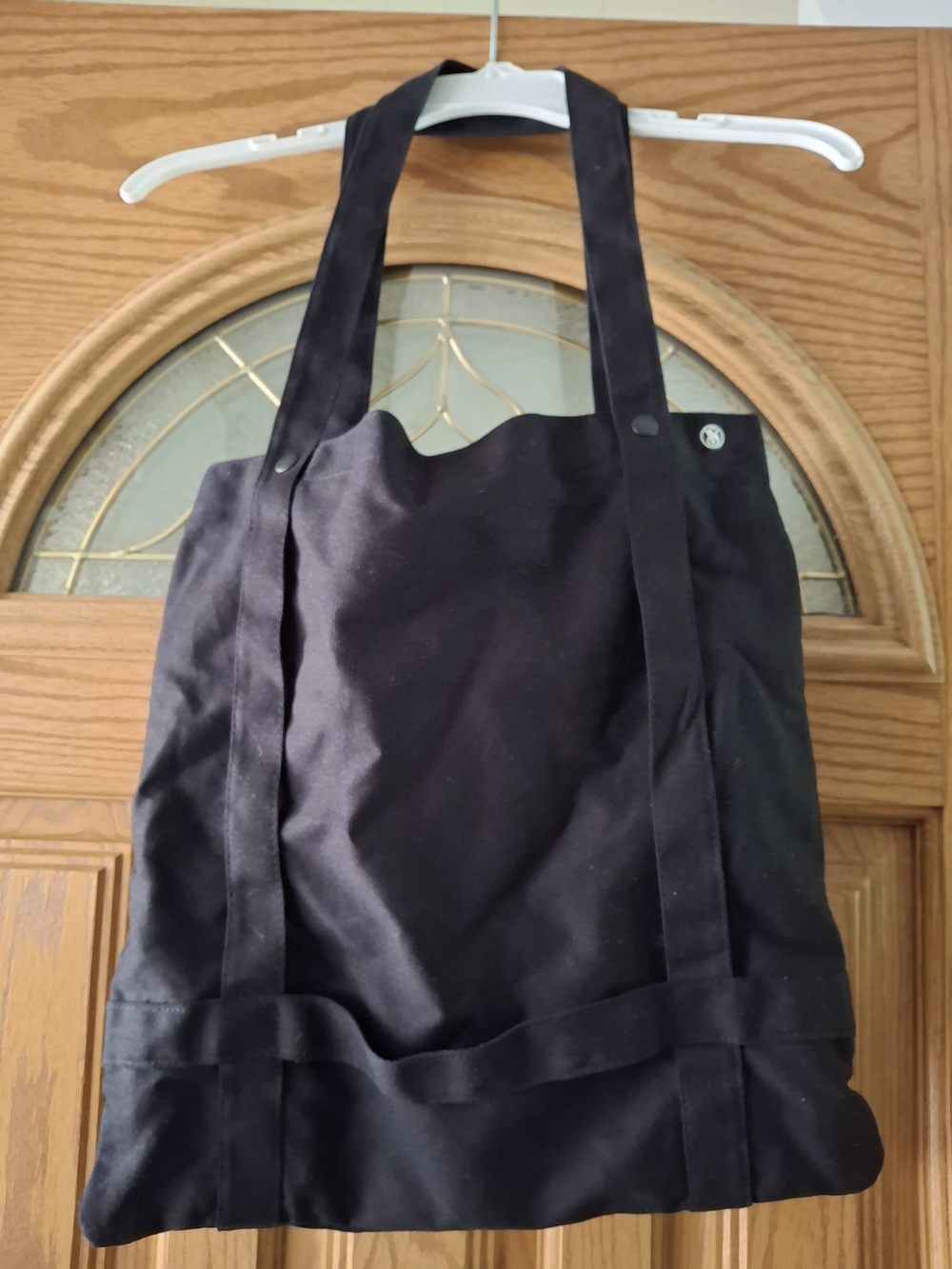 Victoria's Secret Black Canvas Tote